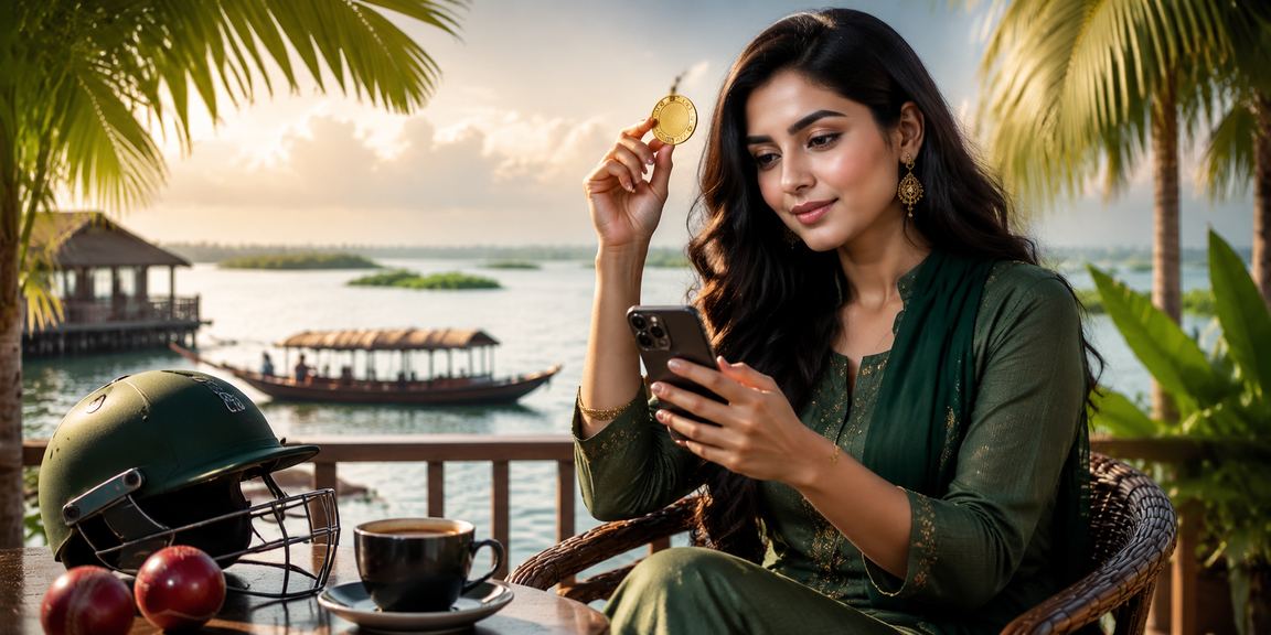 বাংলাদেশি মডেল মোবাইলে bf7 ক্রিকেট বেটিং উপভোগ করছেন